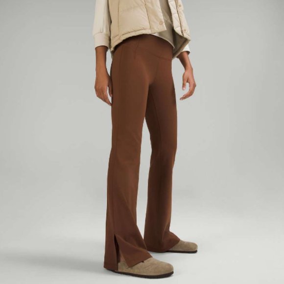 lululemon athletica Pants - Lululemon Groove Super-High-Rise Split-Hem Flare Pant *Nulu